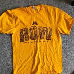 Gophers season ticket football shirt